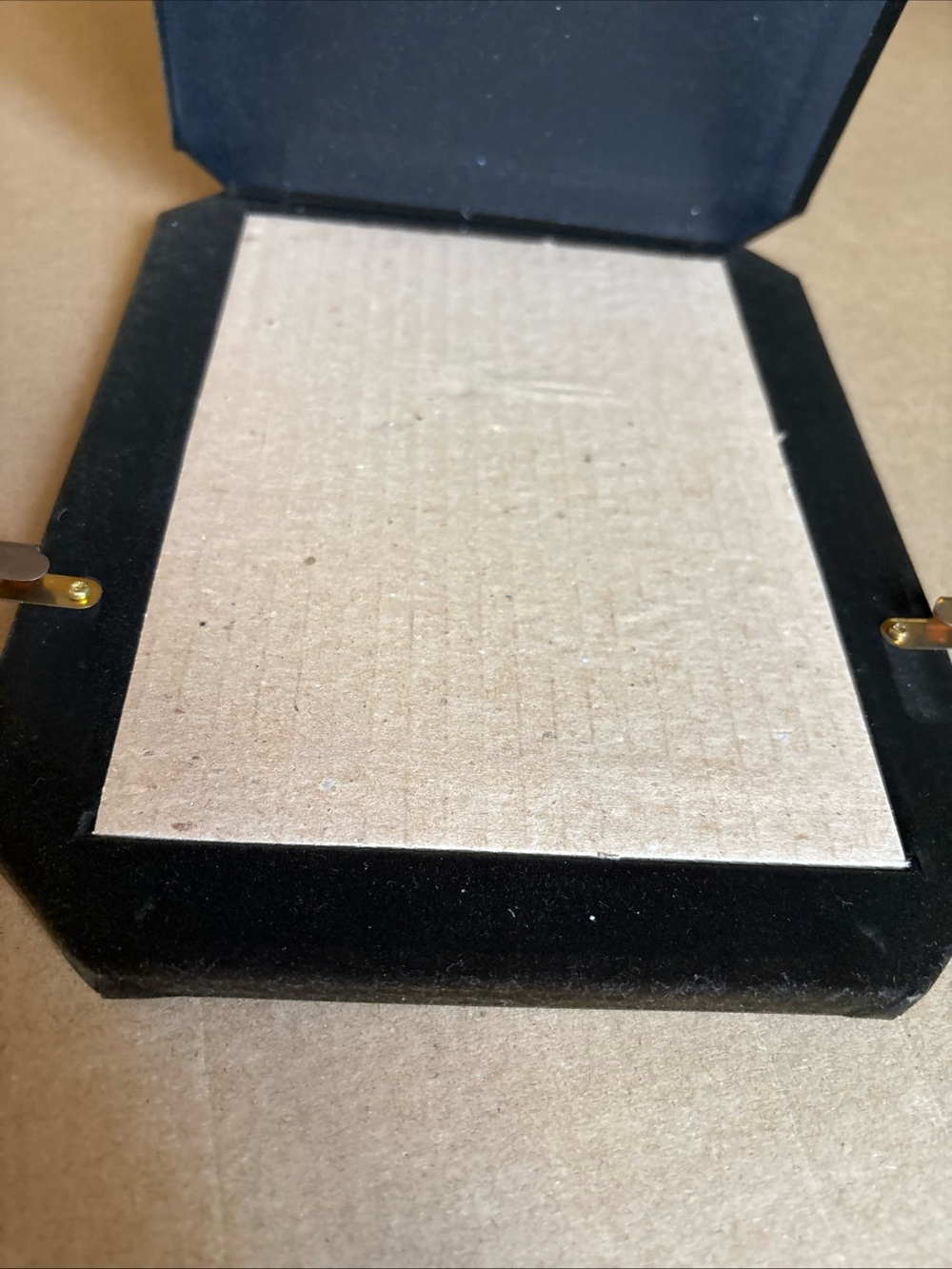 Vintage Black and Gold Picture Frame Art deco 6.5”x8.5” used home decoration - Picture 15 of 16